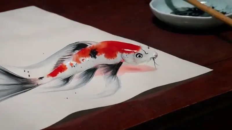 Living Ink Painting Video Generator demo