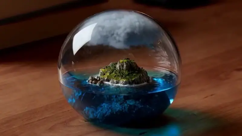 Miniature World Landscape Generator demo